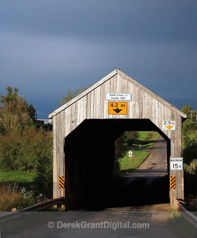 Smith Creek #1 Covered Bridge Roachville New Brunswick Canada - 1 - Covered Bridges of New Brunswick