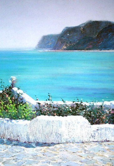 cyan bay - Paintings 2