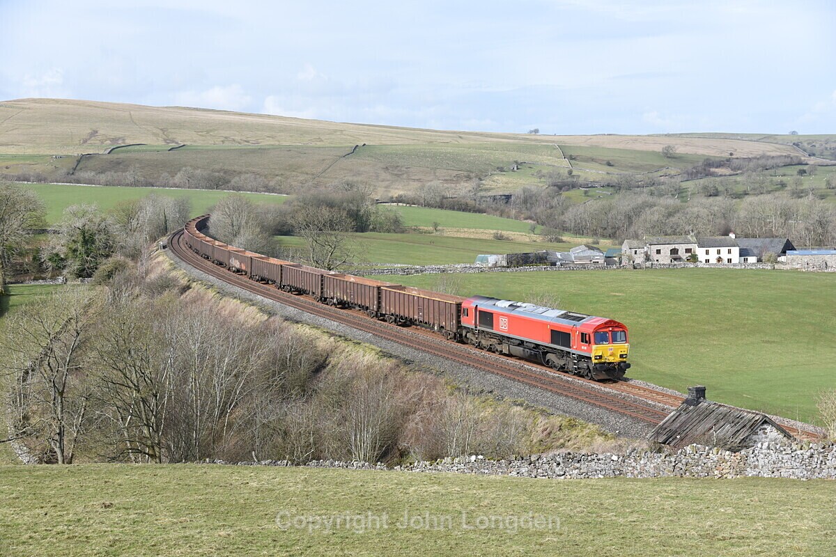 JL - 13.3.20 66107 6E75 Kirkby Thore - Tees Dock, Smardale - Smardale