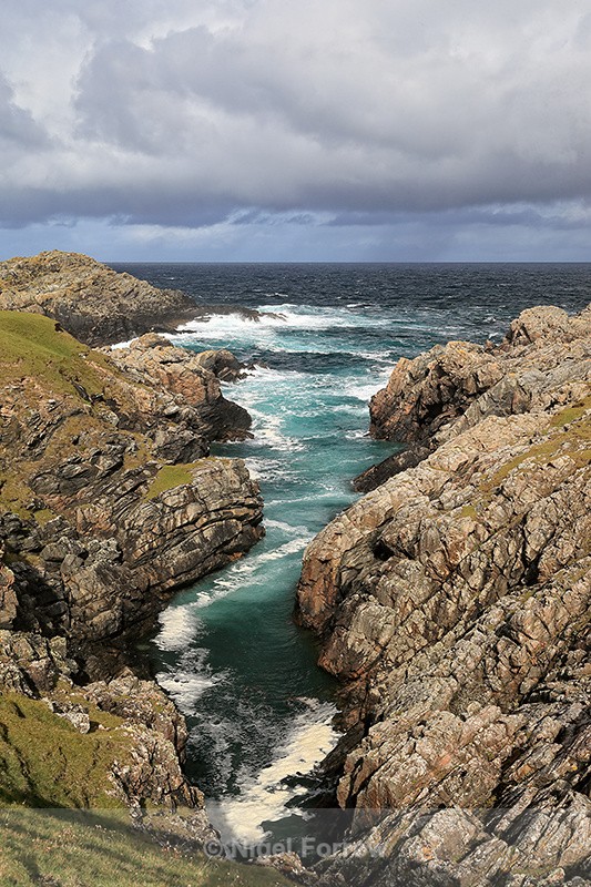 Inlet at Strathy Point, Caithness, Scotland - Scotland