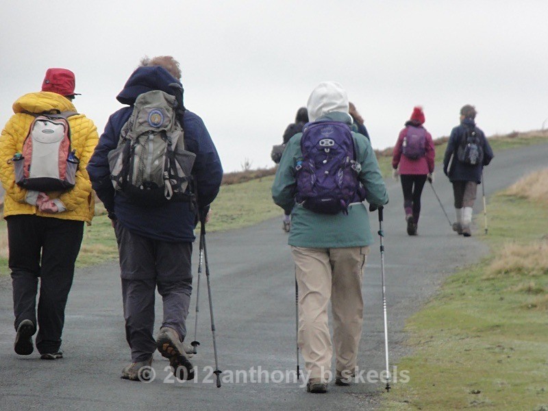 101 After the first climb heading for Damby Beacon - York Minster Walkers Collection 2024