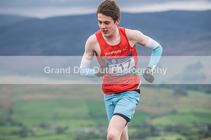 Under 20s-24 - UKA 2026 Senior Inter-Counties Mountain Race - Sedbergh Sunday 3rd May 2026 - Under 20's Trial Race