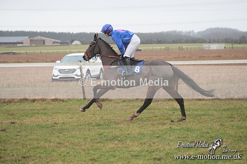 PtP 260125 490 - Cocklebarrow Point-to-Point racing with the Heythrop Hunt 26/01/25