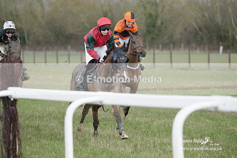 PtP 180323 1182 - Shelfield Park Races with Croome & West Warwickshire Hunt  18/03/23