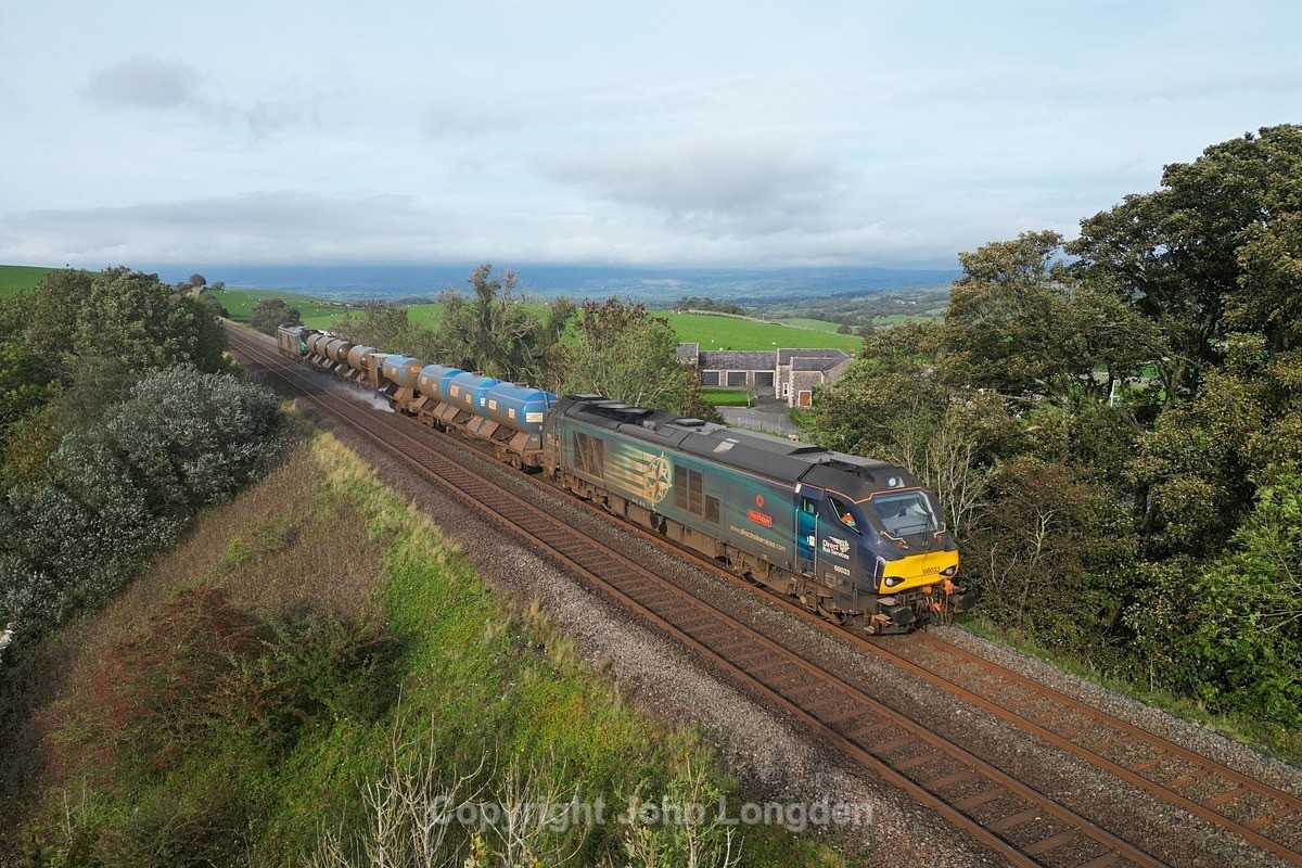 JL - 9.10.23 68033 68021 3J11 Carlisle - Carlisle, Bull Gill - Bull Gill