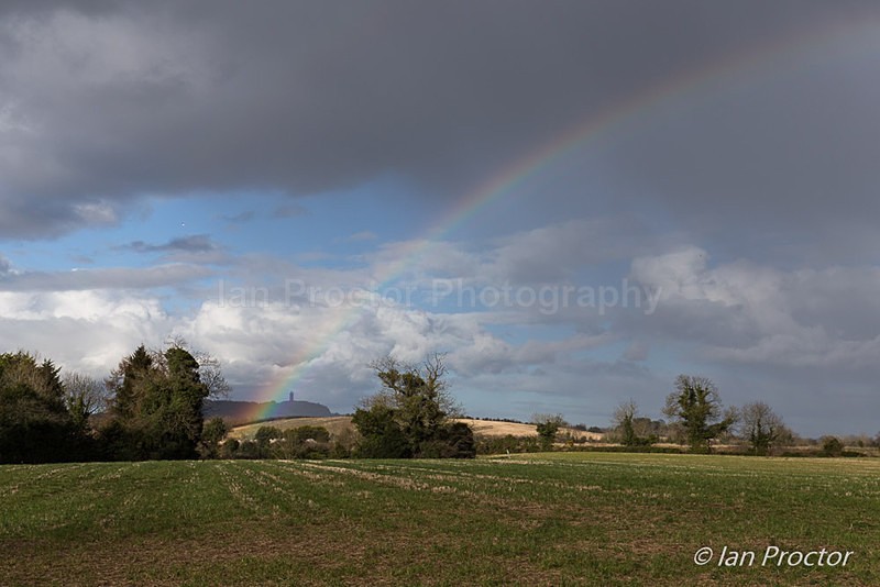 Rainbow at Scrabo Tower - County Down