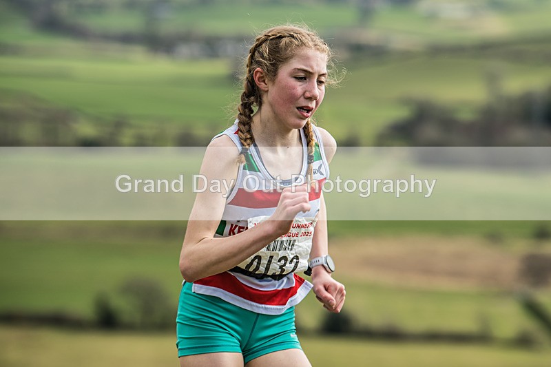 Helm Hill -276 - Kendal Winter League Helm Hill Fell Races (Under 13/15/17 & Seniors) Sunday 16th March 2025
