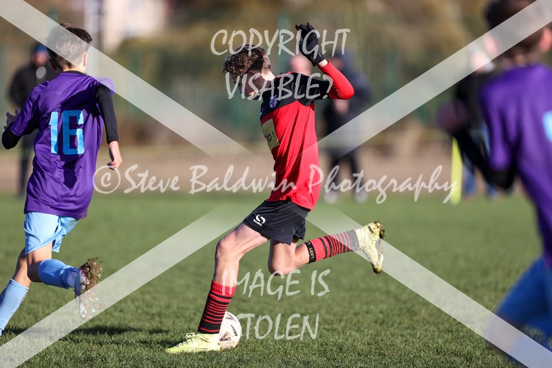 1DX32346 - 2025-11-23 FC Abbey Meads U13 Purple V Highworth Town Junior FC U13 T