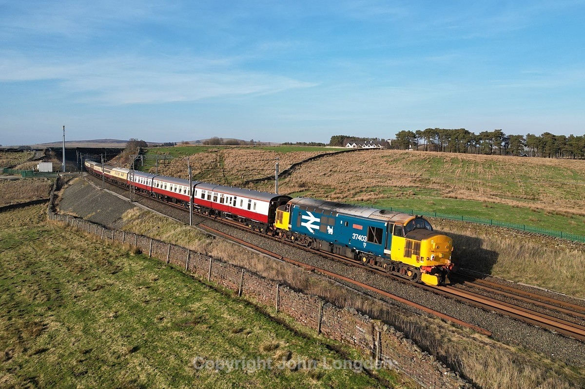 JL - 8.3.25 37403 1Z33 Preston - Carlisle, Greenholme - Latest shots