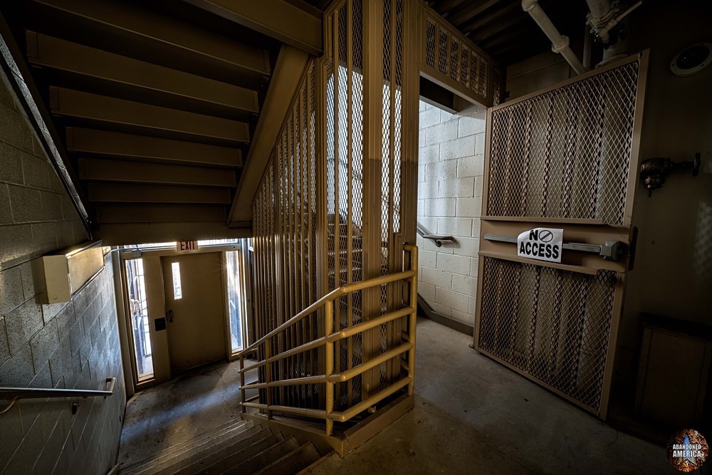 Western State Penitentiary (Pittsburgh, PA) | Locked Stairwell - Western Penitentiary