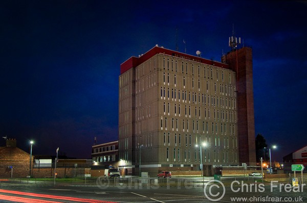 Grimsby Telelphone Exchange - Nocturnal Townscapes