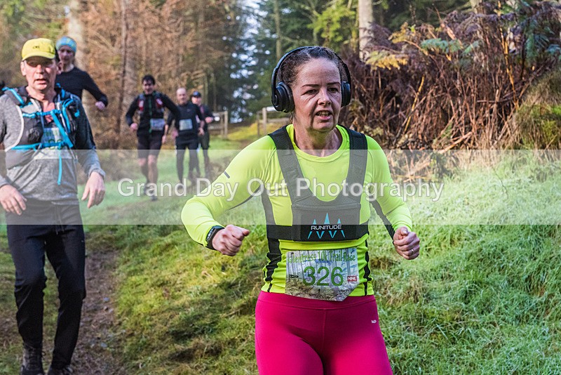 Glentress-1273 - High Terrain Events Glentress Winter Trail half Marathon & 10K Trail Run Saturday 19th November 2022