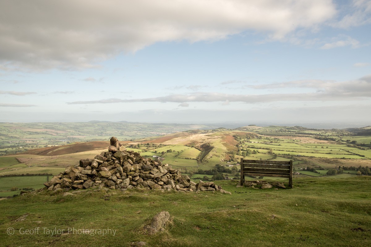 5876 Corndon Hill summit - Corndon Hill