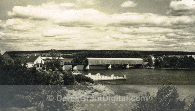 Cambridge Covered Bridge Queens County New Brunswick Canada - Historic New Brunswick