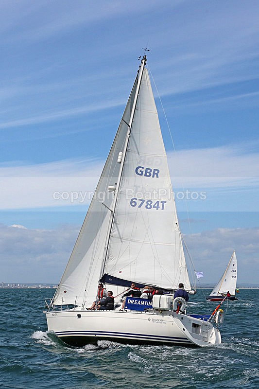 150627 DREAMTIME GBR6784T - SUN ODYSSEY362 WT7A0215_A - ROUND THE ISLAND RACE - SATURDAY 27th JUNE 2015