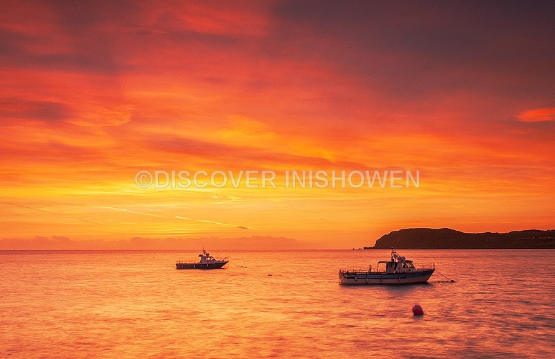 Boats at Culdaff Bay - Nature