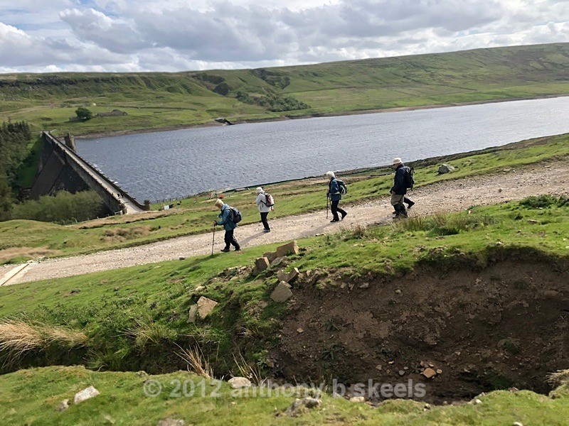043 The end in sight and a welcome is on the Dam - The Nidderdale Way Collection