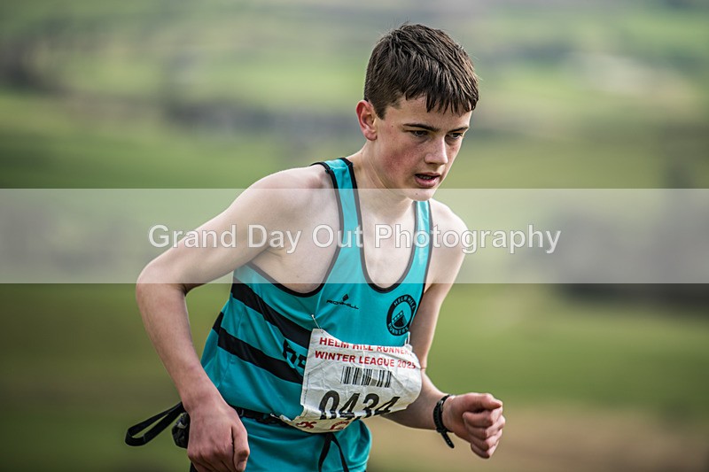 Helm Hill -248 - Kendal Winter League Helm Hill Fell Races (Under 13/15/17 & Seniors) Sunday 16th March 2025