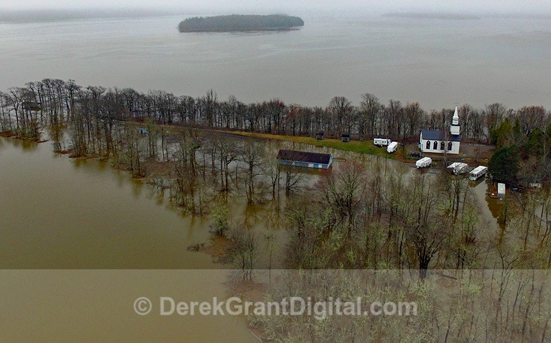 Oak Point Spring Flood 2018 New Brunswick Canada - Extreme Weather