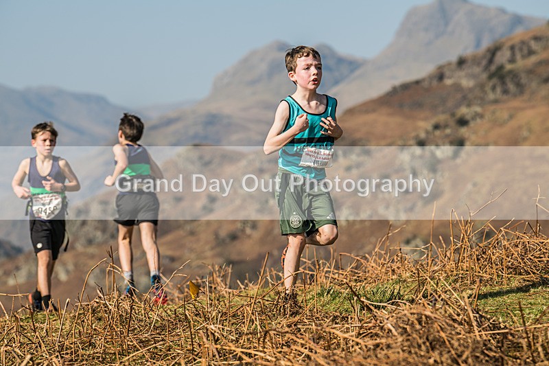 Elterwater-110 - Kendal Winter League Elterwater Under 13 Fell Race Sunday 9th March 2025