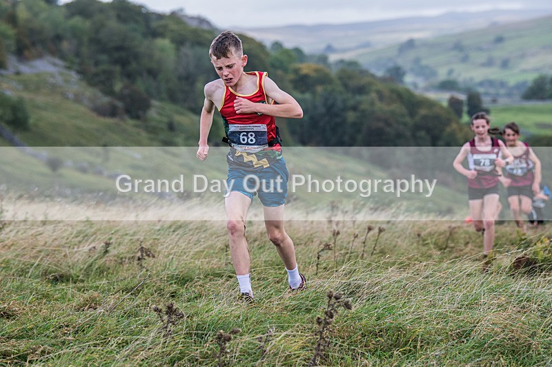 ESFRC Year 7-21 - English Schools Fell Running Championships Year 7 Giggleswick Saturday 1st October 2022