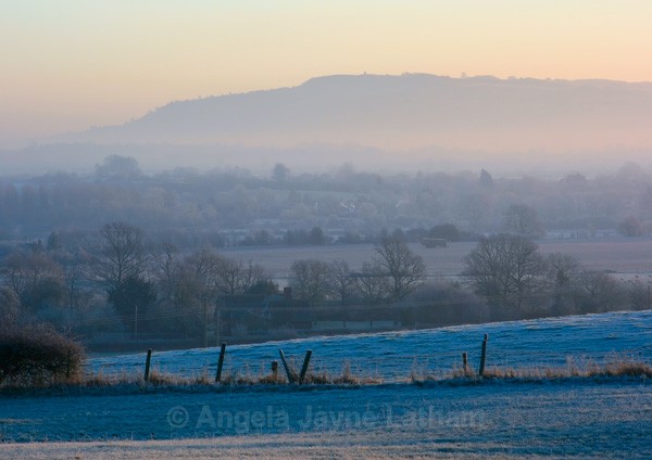 Winter on Bredon Hill - England & The Shires