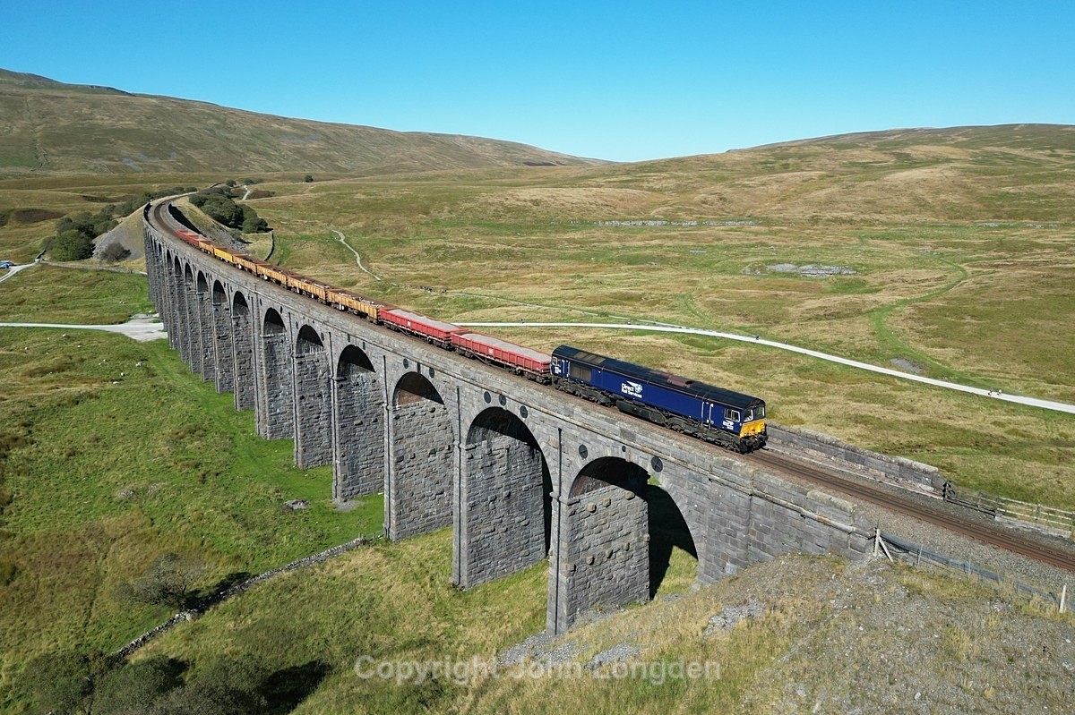 JL - 18.9.24 66425 6K05 Carlisle - Crewe, Ribblehead - Latest shots