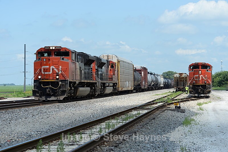 11th July 2016 - Gilman, IL: Canadian National