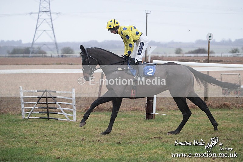PtP 260125 685 - Cocklebarrow Point-to-Point racing with the Heythrop Hunt 26/01/25