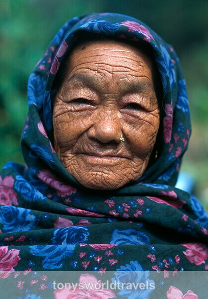Lovely lady Nepal  - Smiling faces of the World