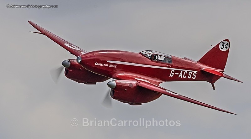 R6M24829 De HHavilland Air Racer - Shuttleworth Air Show
