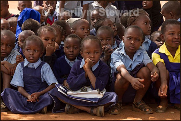 Gathering under the tree #2 - Kalela Primary School, Kenya