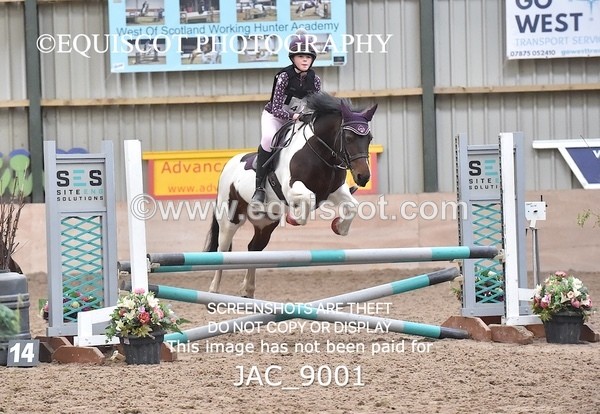 JAC_9001 - CLASS 4 - ARENA EVENTING PONY CLUB QUALIFIER 80CM