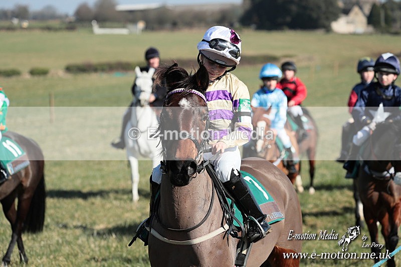 PR 010325 160 - Pony Racing from Beaufort Races Didmarton 01/03/25