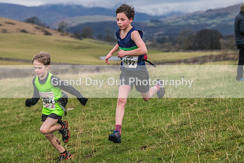 Cunswick U13-109 - Kendal Winter League Cunswick Scar Junior Under 13 Fell Race Sunday 26th January 2025