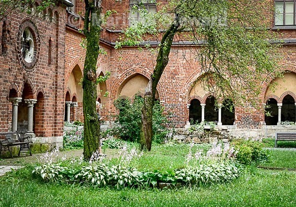 Riga-Cathedral Church cloister gardens - Scandinavia and The Baltics