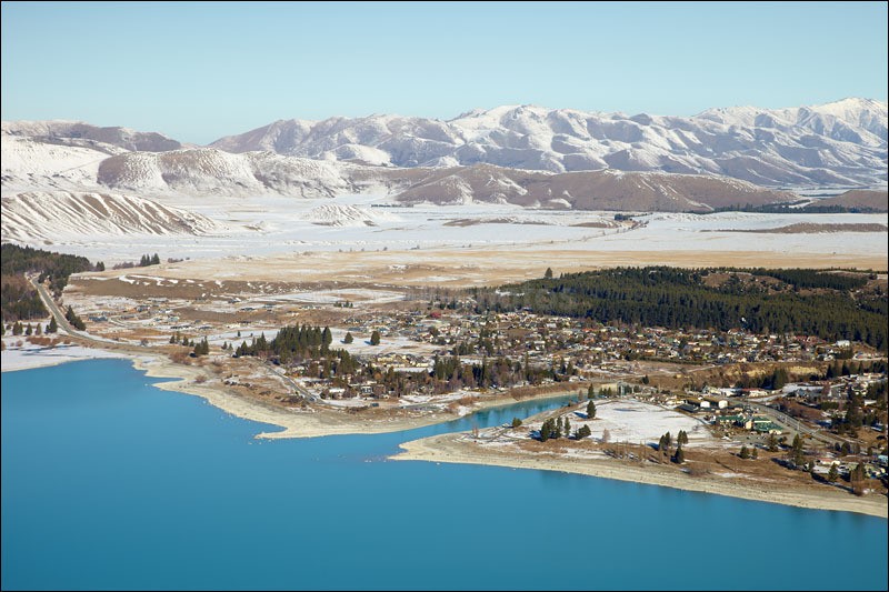 Tekapo Township - Photographs of New Zealand
