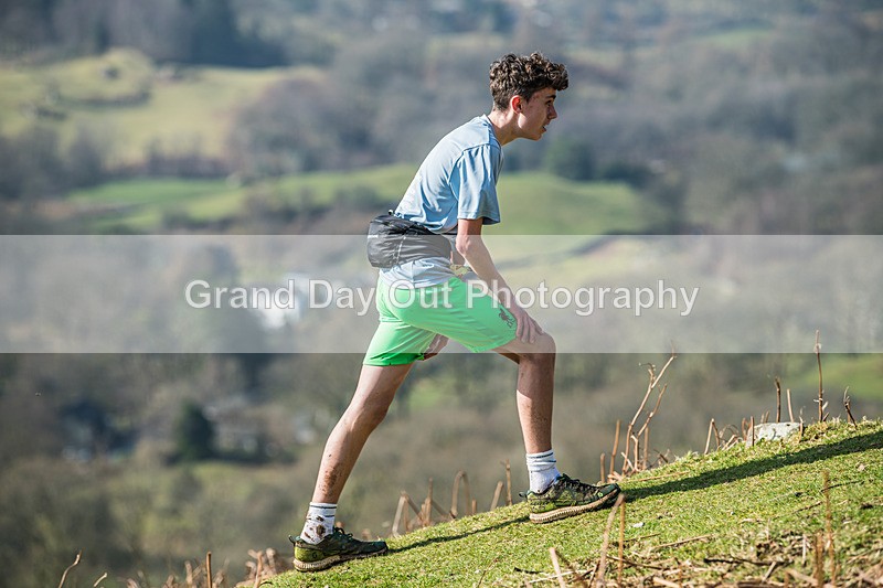 Elterwater-232 - Kendal Winter League Elterwater Under 15/17 Fell Races Sunday 9th March 2025