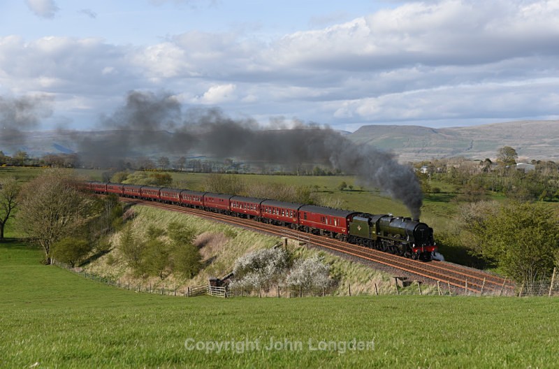 JL - 22.4.17 46115 1Z87 Carlisle - London Euston, Gallansay - Gallansay