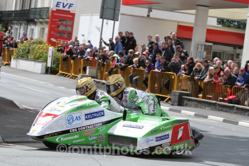 Dave Molyneux & Patrick Farrance - Sure Sidecar Race 2