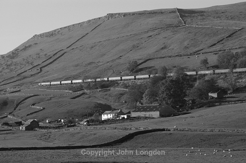 24.10.07 - 66181 6E24 Ayr - Eggbrough, Lock Hill - Lock Hill