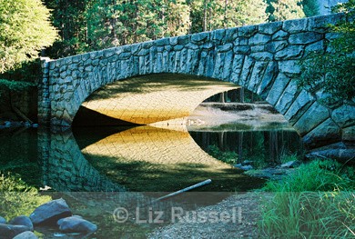 Bridge reflection - Yosemite - Landscapes
