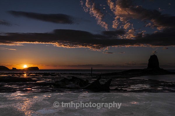 Nab Sunset. - Yorkshire Coast