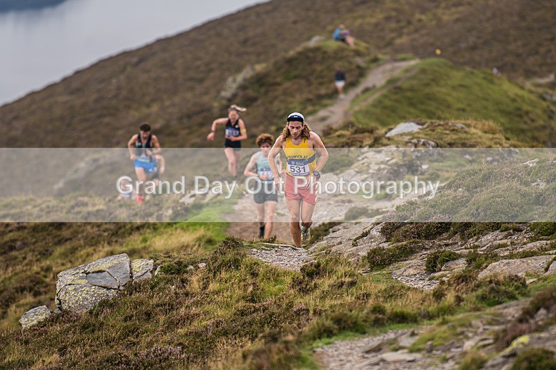 Uphill Only-178 - British Athletics Off Road Running Championships Senior Uphill Only Trial - Skiddaw Friday 15th Augu