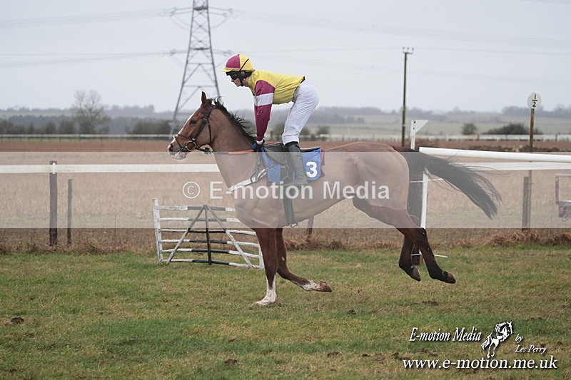 PtP 260125 468 - Cocklebarrow Point-to-Point racing with the Heythrop Hunt 26/01/25
