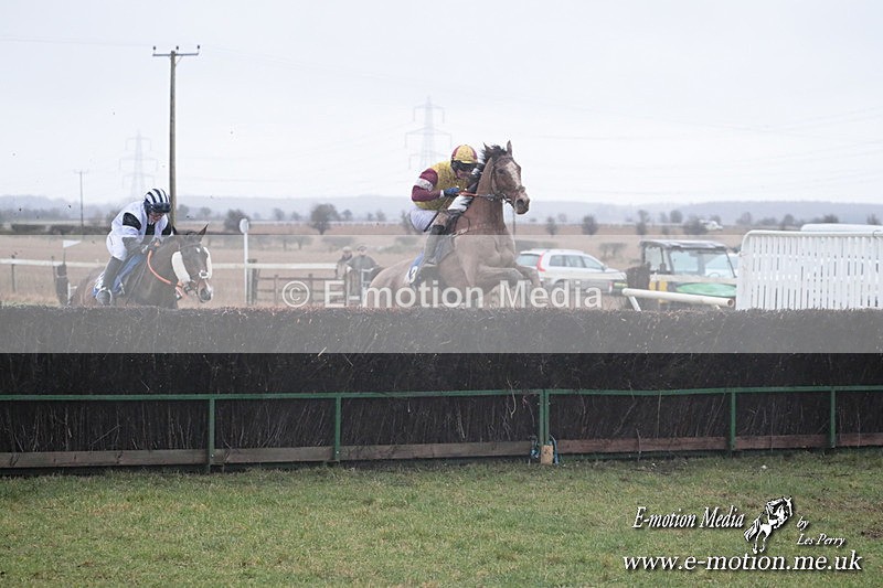 PtP 260125 596 - Cocklebarrow Point-to-Point racing with the Heythrop Hunt 26/01/25