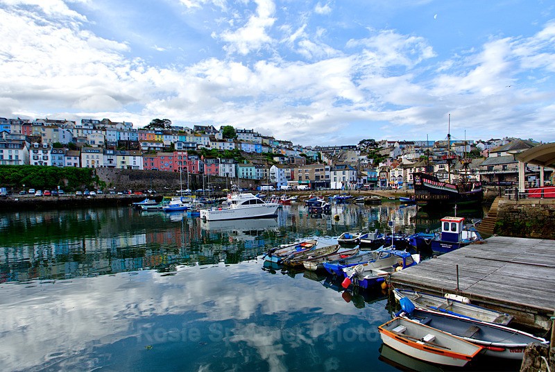 Early morning reflections at Brixham - Brixham and Broadsands