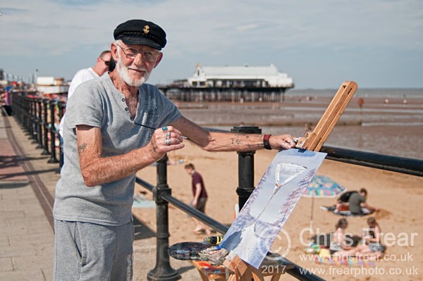 Beach Painter - Cleethorpes Life