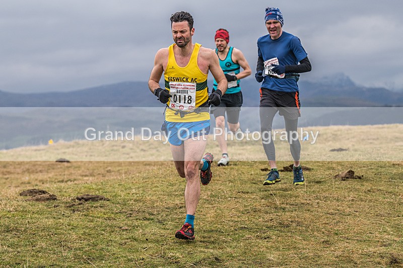 Cunswick -58 - Kendal Winter League Cunswick Scar Senior Fell Race Sunday 26th January 2025