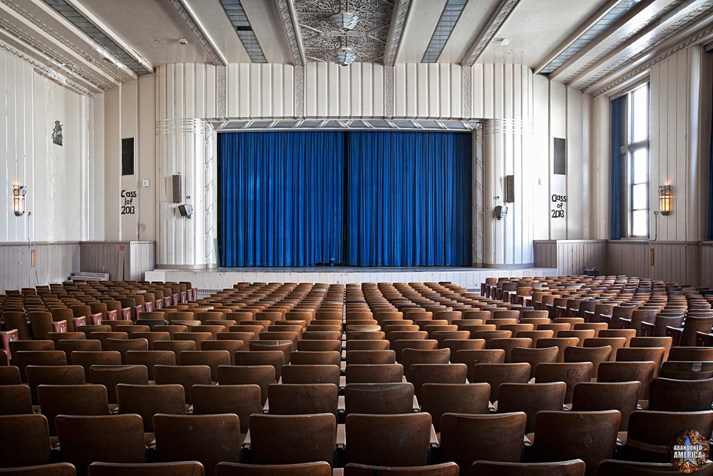 Bok Technical School (Philadelphia, PA) | Auditorium Stage - Edward W. Bok Technical School